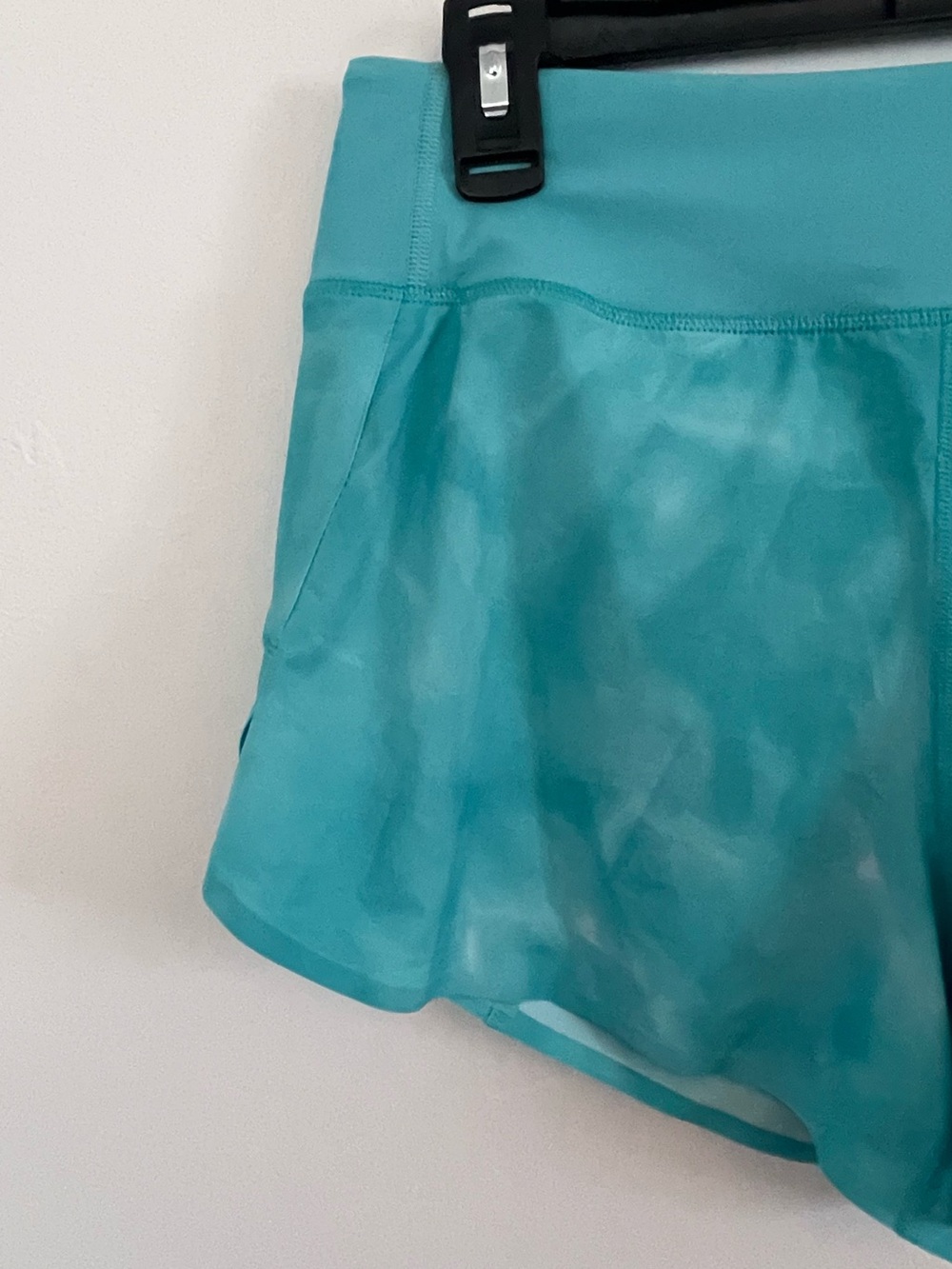 Athleta Teal Running Shorts - Picture 2 of 5